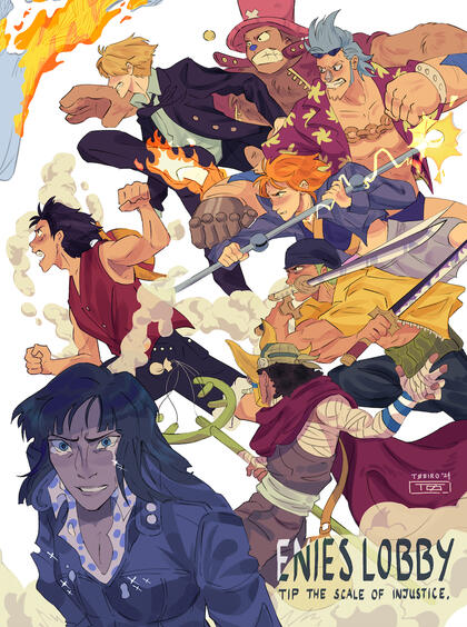 Enies Lobby Poster