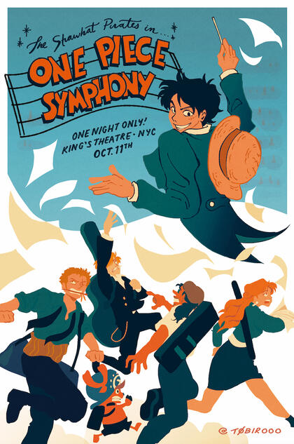 One Piece Symphony Poster